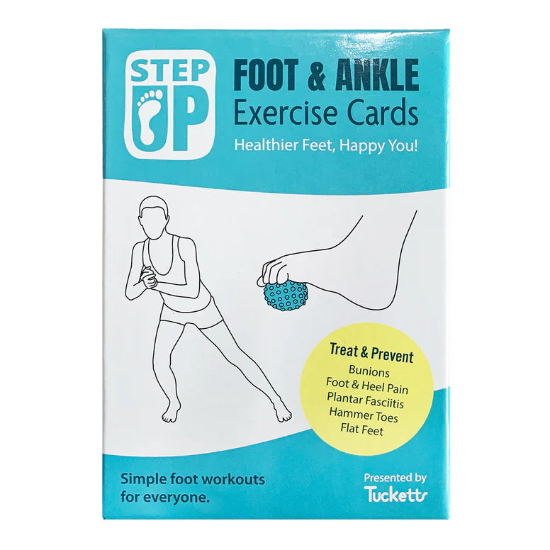 STEP UP Foot & Ankle Exercise Card Deck