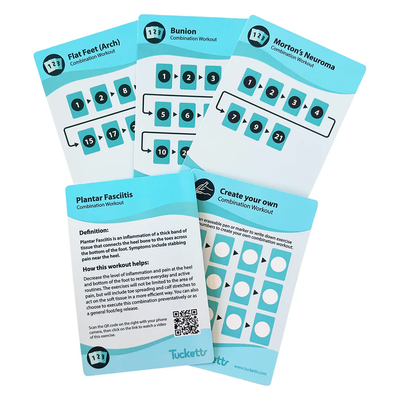 STEP UP Foot & Ankle Exercise Card Deck