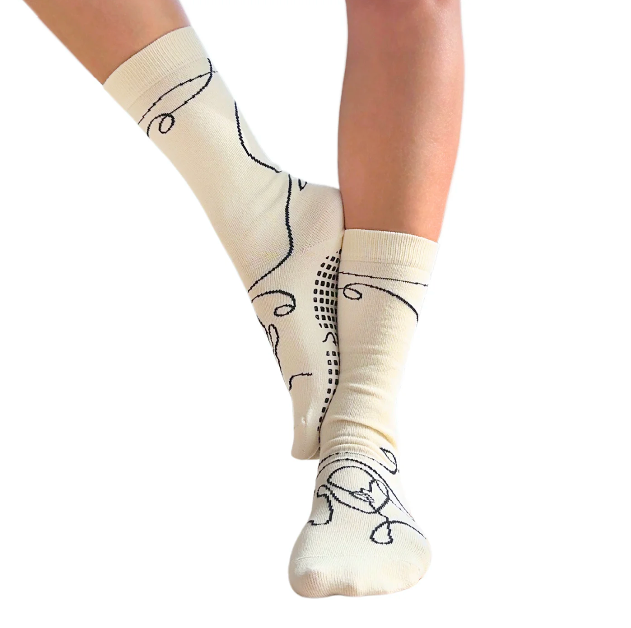 Crew Closed Toe - Ella Off White