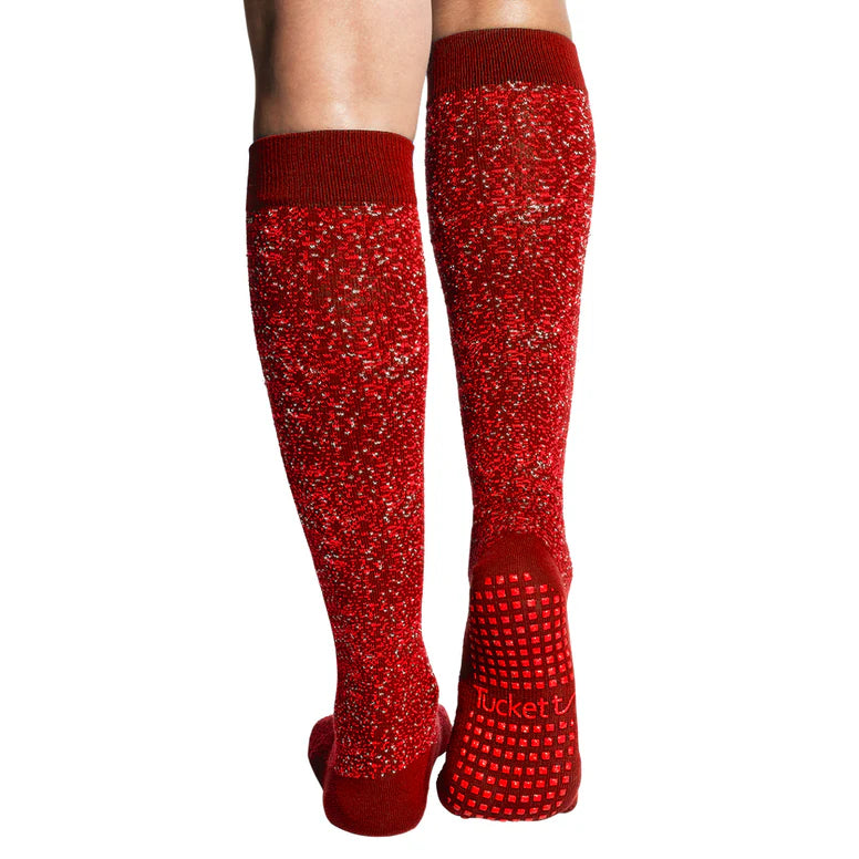 Knee High - Sparkling Rouge