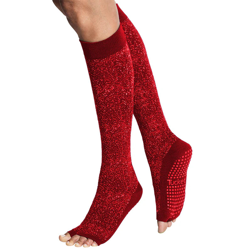 Knee High - Sparkling Rouge